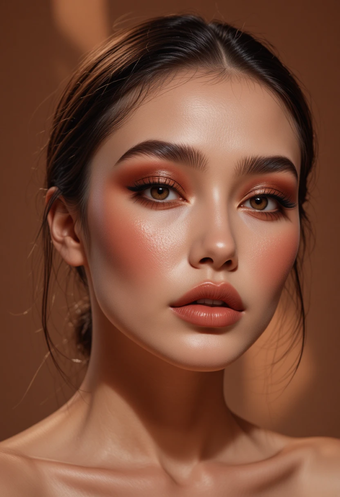 4. Editorial High-Cheekbone Placement