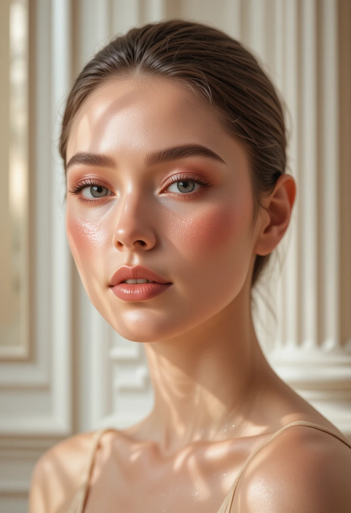 5. Draping Blush Into Your Contour